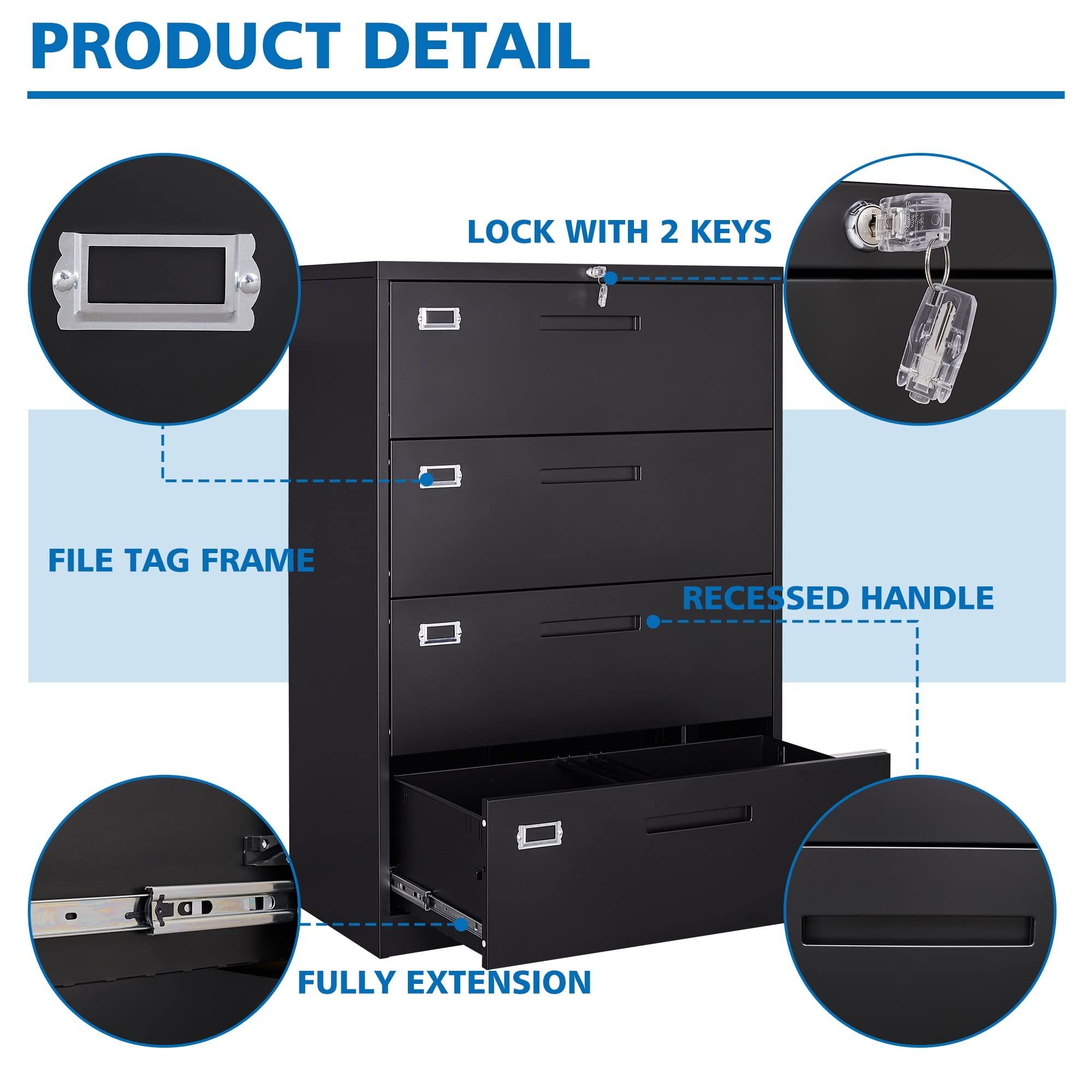 US office steel 4 tier filing cabinet a4 file 4 drawer cabinets metal metal steel filing cabinet specifications