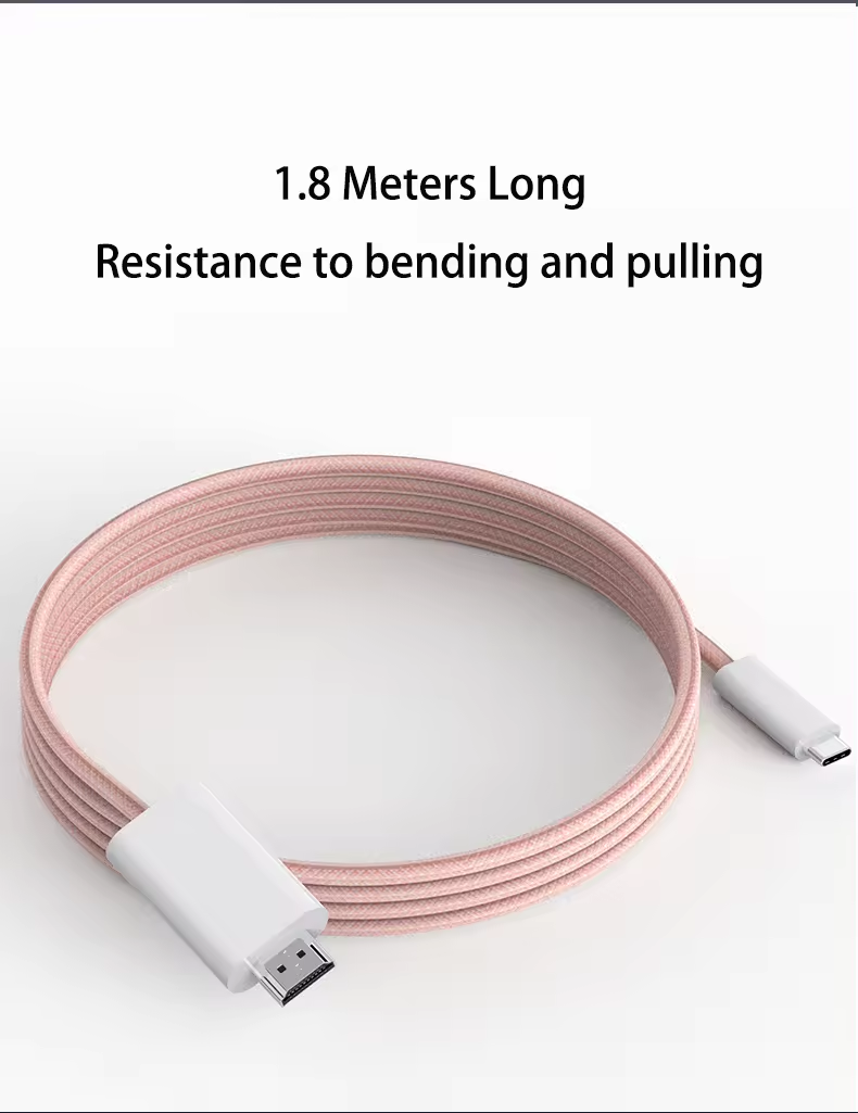 Best Selling Premium Quality 1.8M 4K type-c Converter Usb C Cable For HDMI to Type C Cable ultra hd 4k 60hz Cable For Laptop