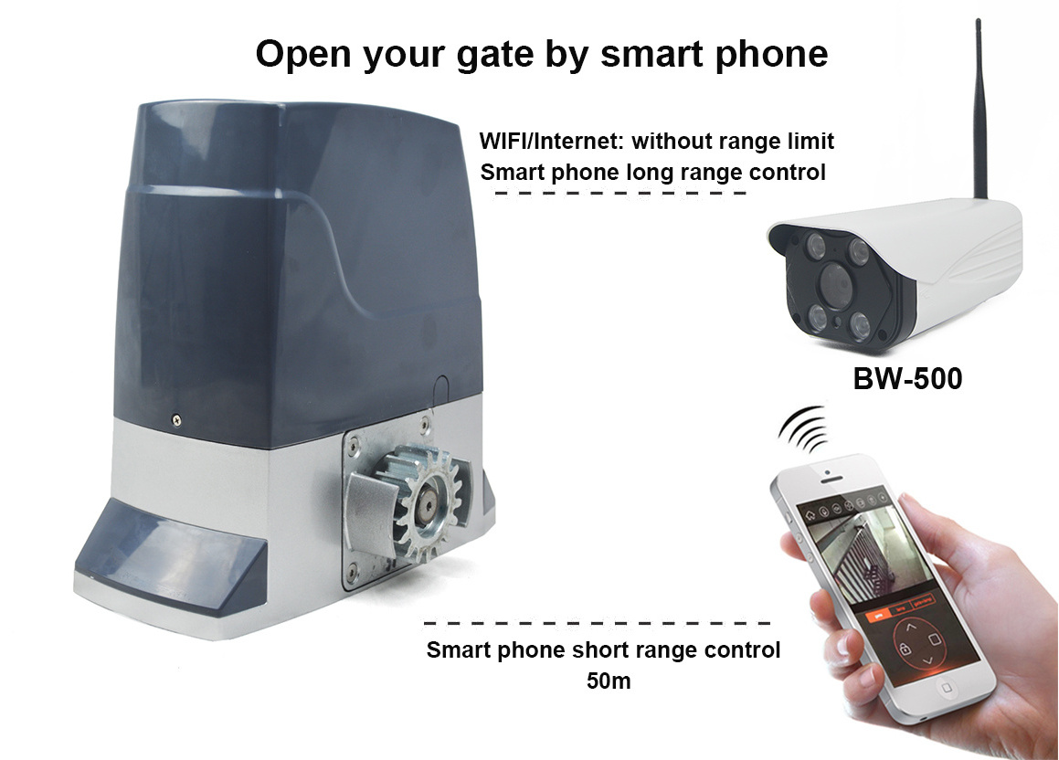 Sliding gate operator 1000kg 1200kg 1500kg 2000kg high electric quality automatic smart gate motor