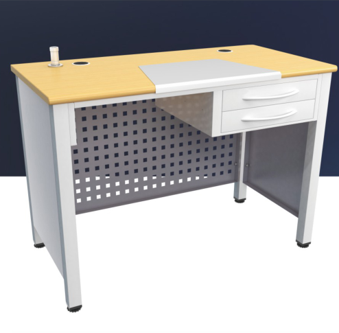 dental lab technician table used dental workstation with micromotor link steel tap