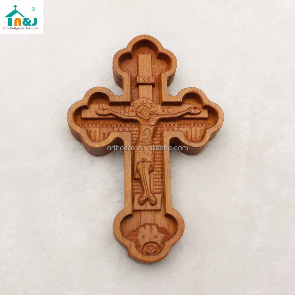 Wooden crucifix crosses