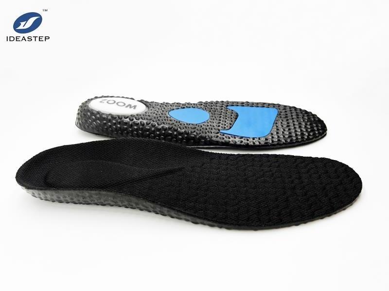 Ideastep Polyurethane Sports shoes Insole shock absorption foot cushions pain relief PU TPU Poron air cushion insole