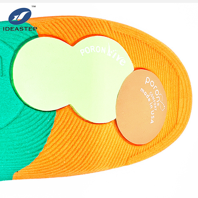 Ideastep Poron sport insole for Basketball skating,  Cushioning Poron matatarsal, less rebound Poron heel pad Insoles