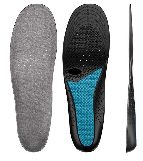 Ideastep Insoles Patch Heel Pads Sports Shock Absorption Flat Feet Arch Support Poron Plantar Fasciitis Orthotic Pu Insoles