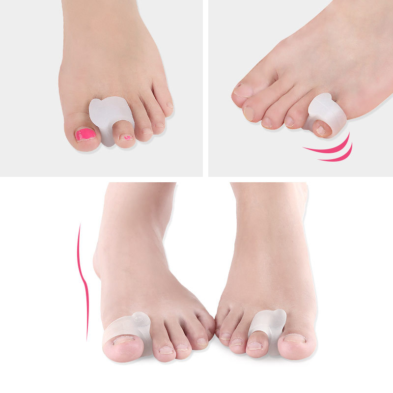 Factory Direct Sales Men's And Women's Toe Valgus Corrector Adult Separator Five Toes Separate Overlapping Toe Care