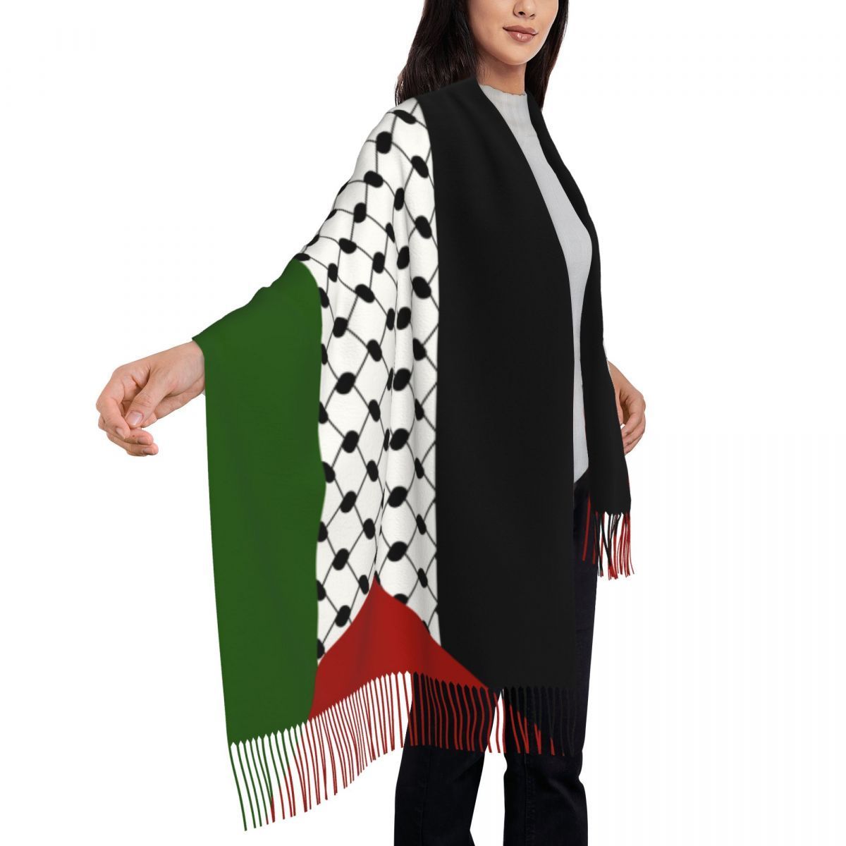 Palestine scarfs Other Scarves & Shawls Womens Winter Shawls and Wrap Palestine Long Large Scarves