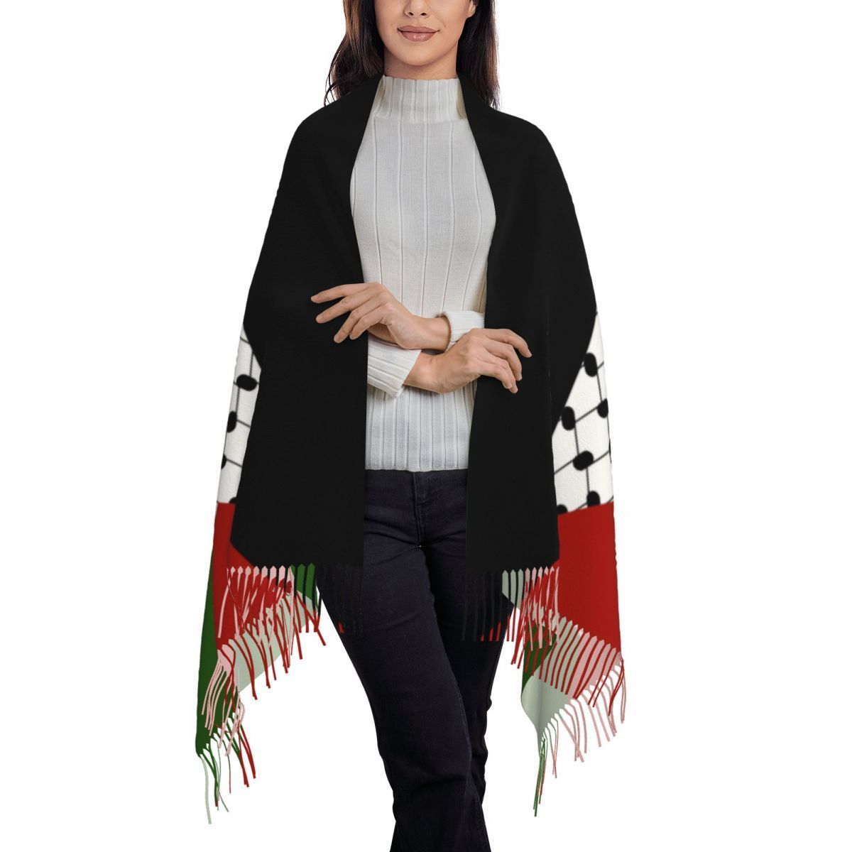 Palestine scarfs Other Scarves & Shawls Womens Winter Shawls and Wrap Palestine Long Large Scarves