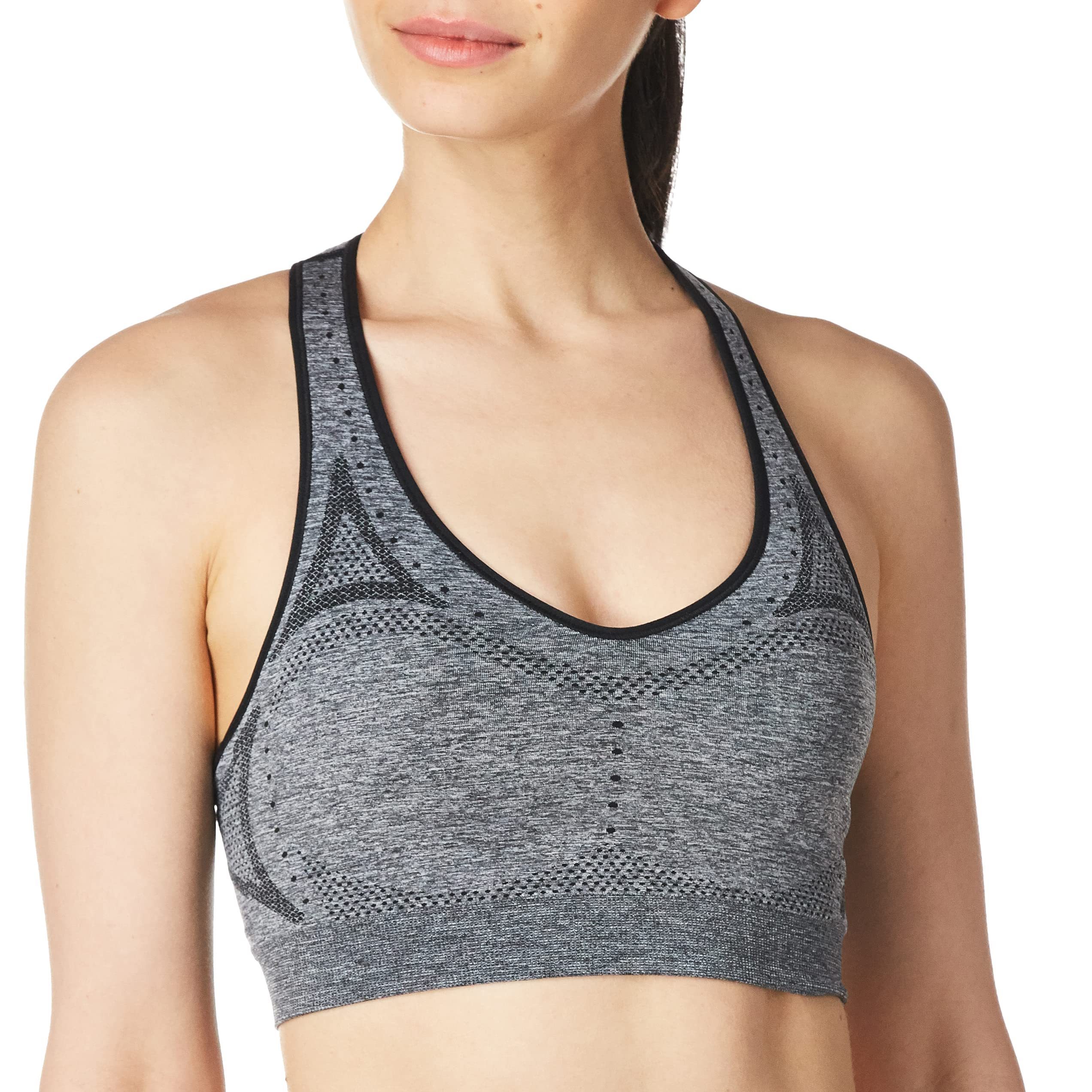 Adjustable Straps Back Wire free Padded Sleeveless Quick Dry Cotton Sports Bra