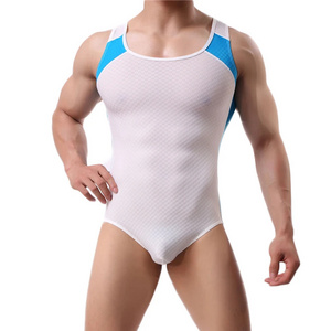 Custom Plain Dyed Wrestling Singlet Body Wear Bodysuit Men's Wrestling Singlet Men Heavyweight Polyester Singlet