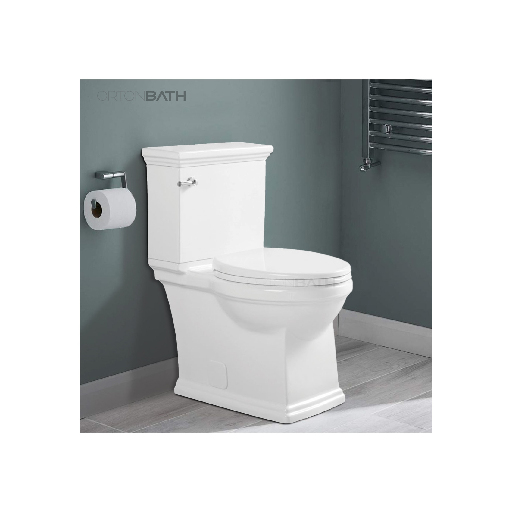 ORTONBATH EU Twyford  Ceramic toto toilet Bathroom Two Piece water closet toilet two piece toilet seats