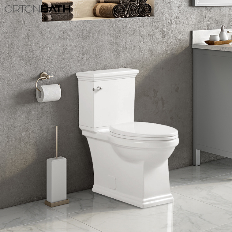 ORTONBATH EU Twyford  Ceramic toto toilet Bathroom Two Piece water closet toilet two piece toilet seats