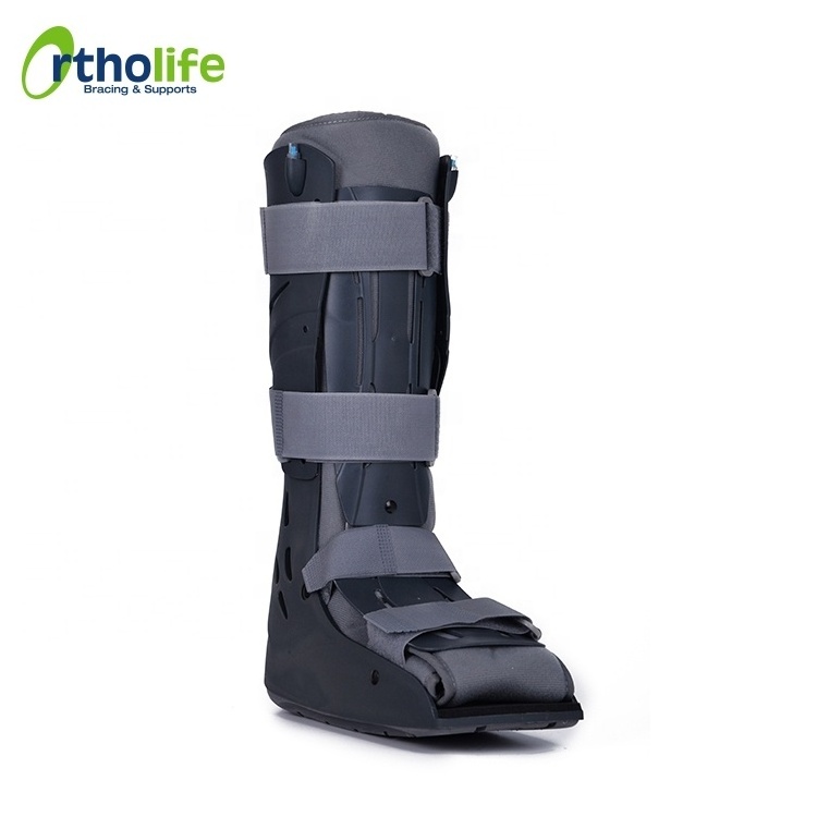 OL-WK012 Rocker Bottom Design Air Cast Foot Boot For Stress Fracture