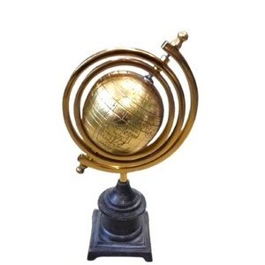 NEW DESIGN METAL DECORATIVE GLOBE HIGH QUALITY TABLE TOP METAL OFFICE AND HOME USE METAL GLOBE