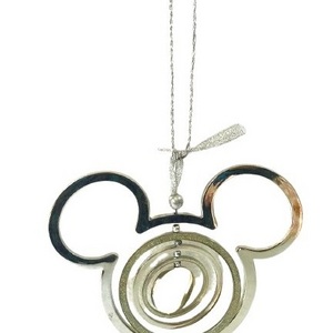 METAL MICKEY MOUSE DESIGN CHRISTMAS DECORATION HANGING ORNAMENT