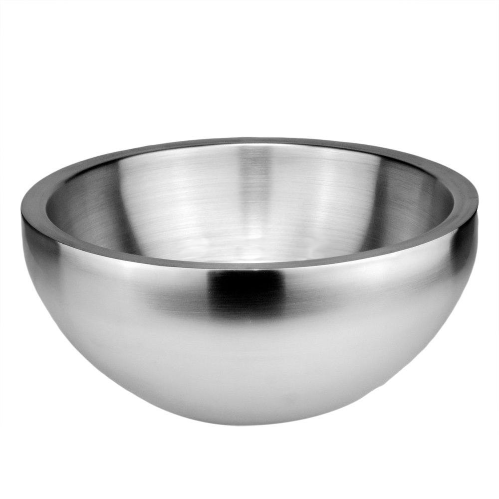 Aluminum Metal Serving Bowl Round Large With Unique Design Hotel Supply Wedding Decoration Silver Polished Bowls