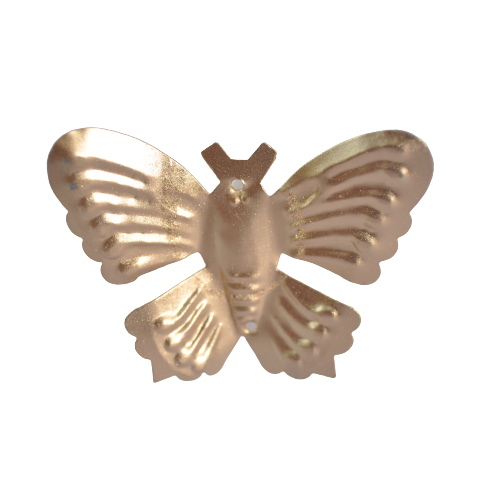 Garden Decoration Golden Butterfly Design Shaped Hot Sale Garden Stick High Quality Metal Stick