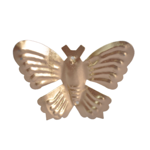 Garden Decoration Golden Butterfly Design Shaped Hot Sale Garden Stick High Quality Metal Stick