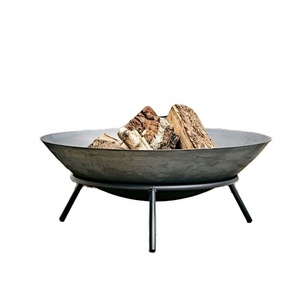 corten metal best selling large fire pit outdoor fire bowl garden BBQ bowl with stand decorative fire pits