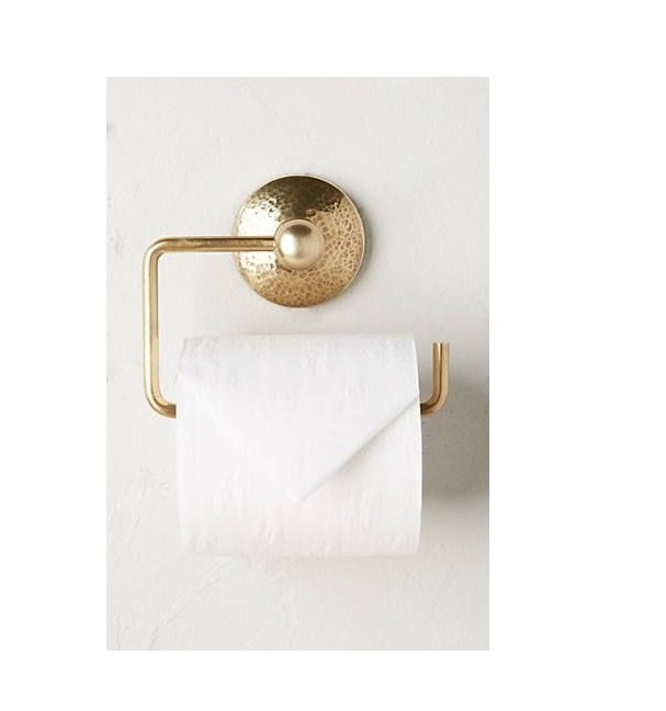 Hight Quality Stand Shape Gold bathroom toilet paper holder bathroom accessories set best selling luxury design