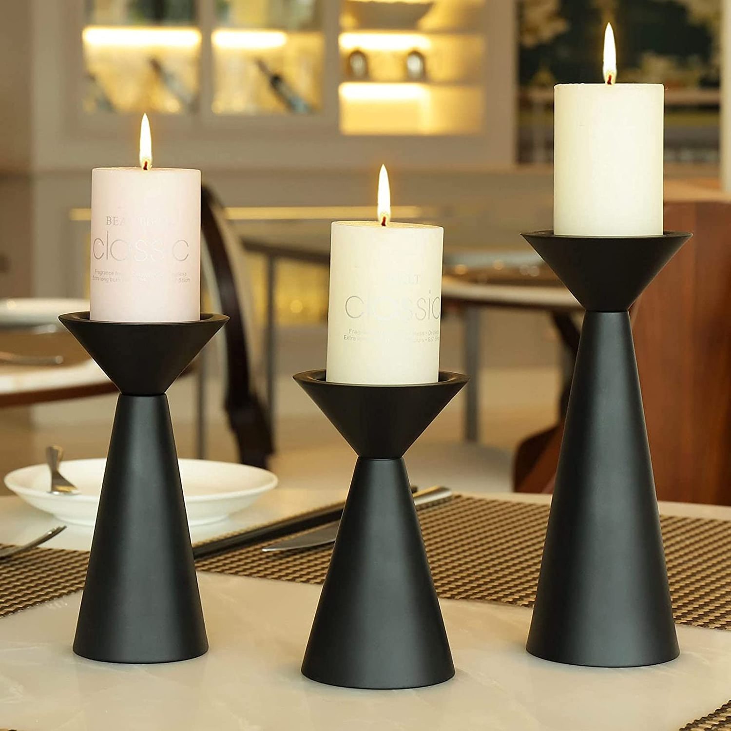 Best Selling Geometrical shape Home Decor Wedding Decors Candle holder Table Candle Stand Metal Tealight Candle Holder