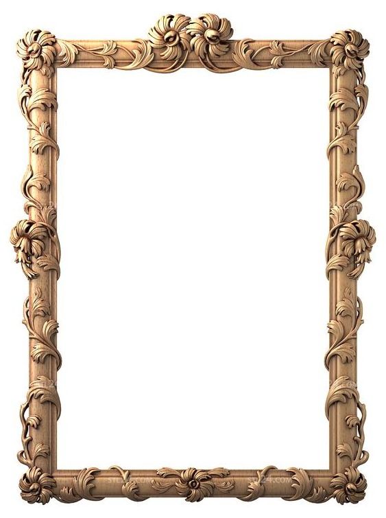 Brass Antique Pure Brass Material Casting Home Decor Wedding Use Photo Frame with Flowers Design