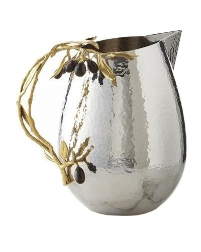 New Design Metal Stainless Steel Silver  Drinking Water Pitcher Jug Remove  Heavy Metal and Limescale