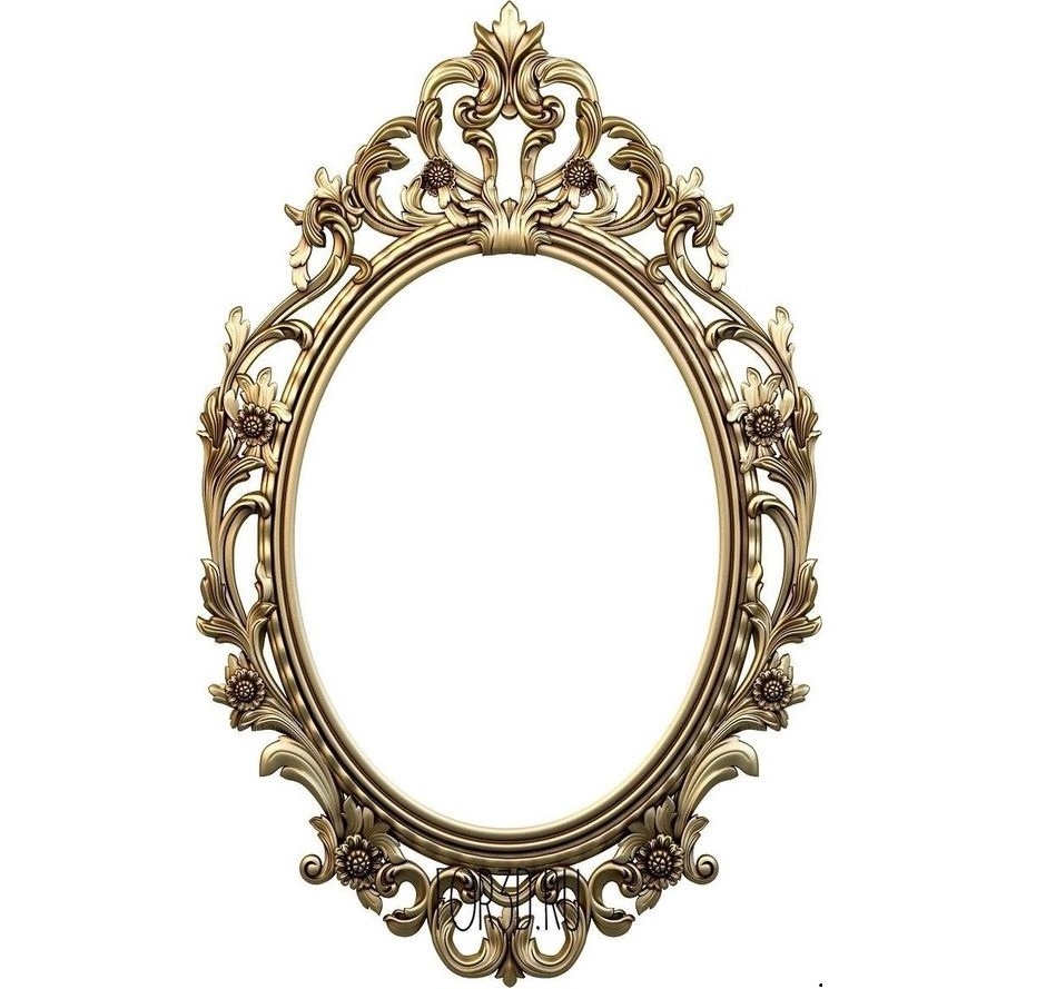 Brass Antique Pure Brass Material Casting Home Decor Wedding Use Photo Frame with Flowers Design