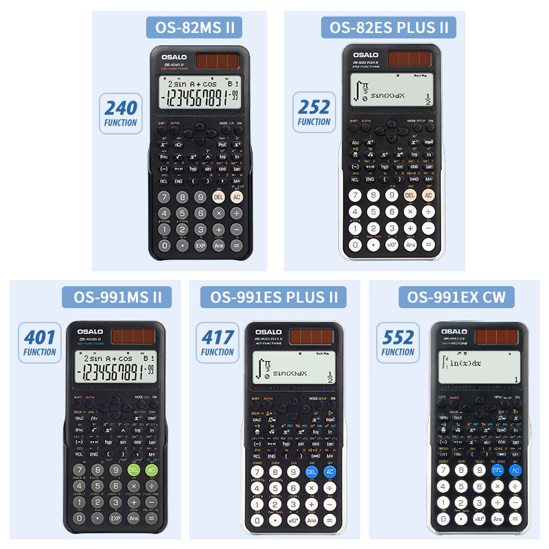 Hot Sale Multiple Model Calculator Scientific Scientifique Calculator 991ES PLUS 10+2 Digit LCD Display Calculadora Cientifica