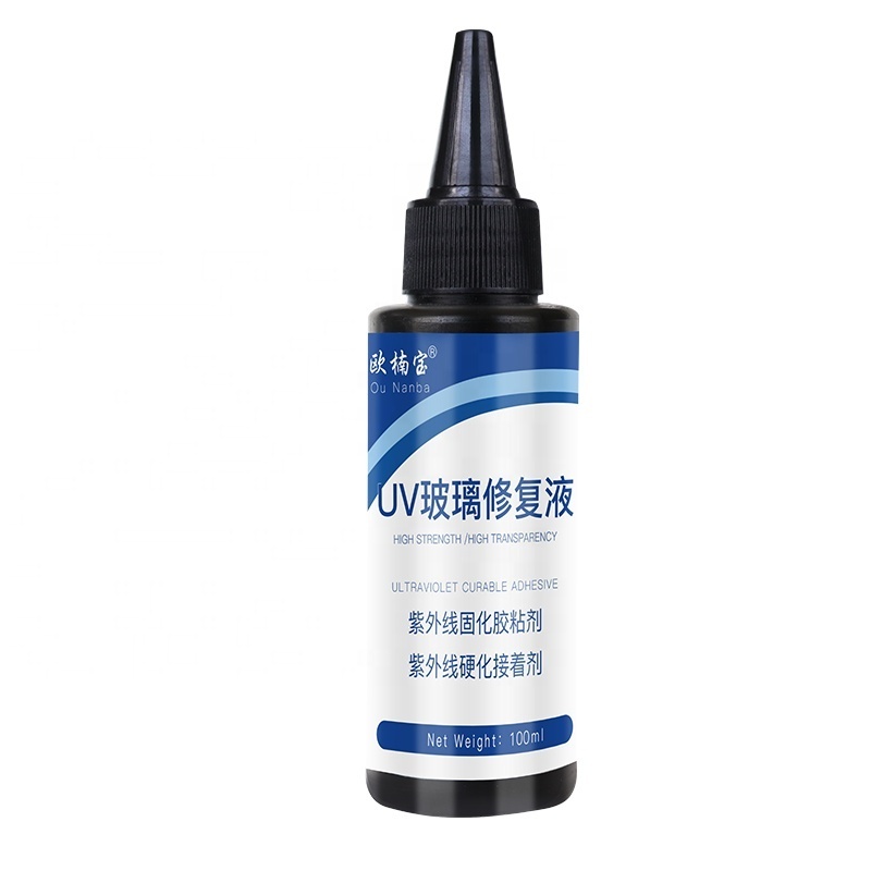 Manufacturer 25ml Windshield Crack Repair UV Light Curing Acrylic Resin Adhesive Car Windshield Repair Liquid UV Glue