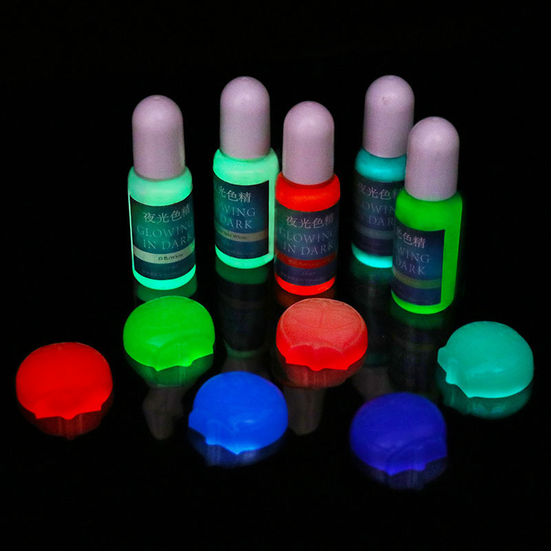 Manufacturer 20 colors DIY Luminous Color Epoxy Resin and UV Glue Liquid Color Pigment