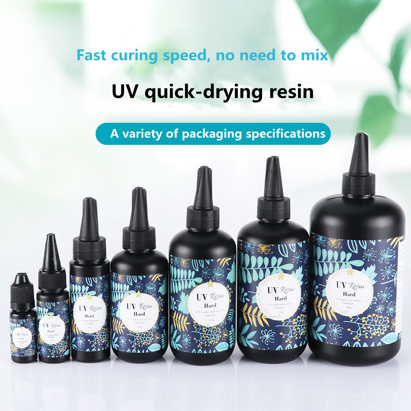 Osbang 100g UV resin  Environmentally Friendly Non-toxic Liquid Acrylic Resin UV Adhesive Glue for DIY accessories and jewelry