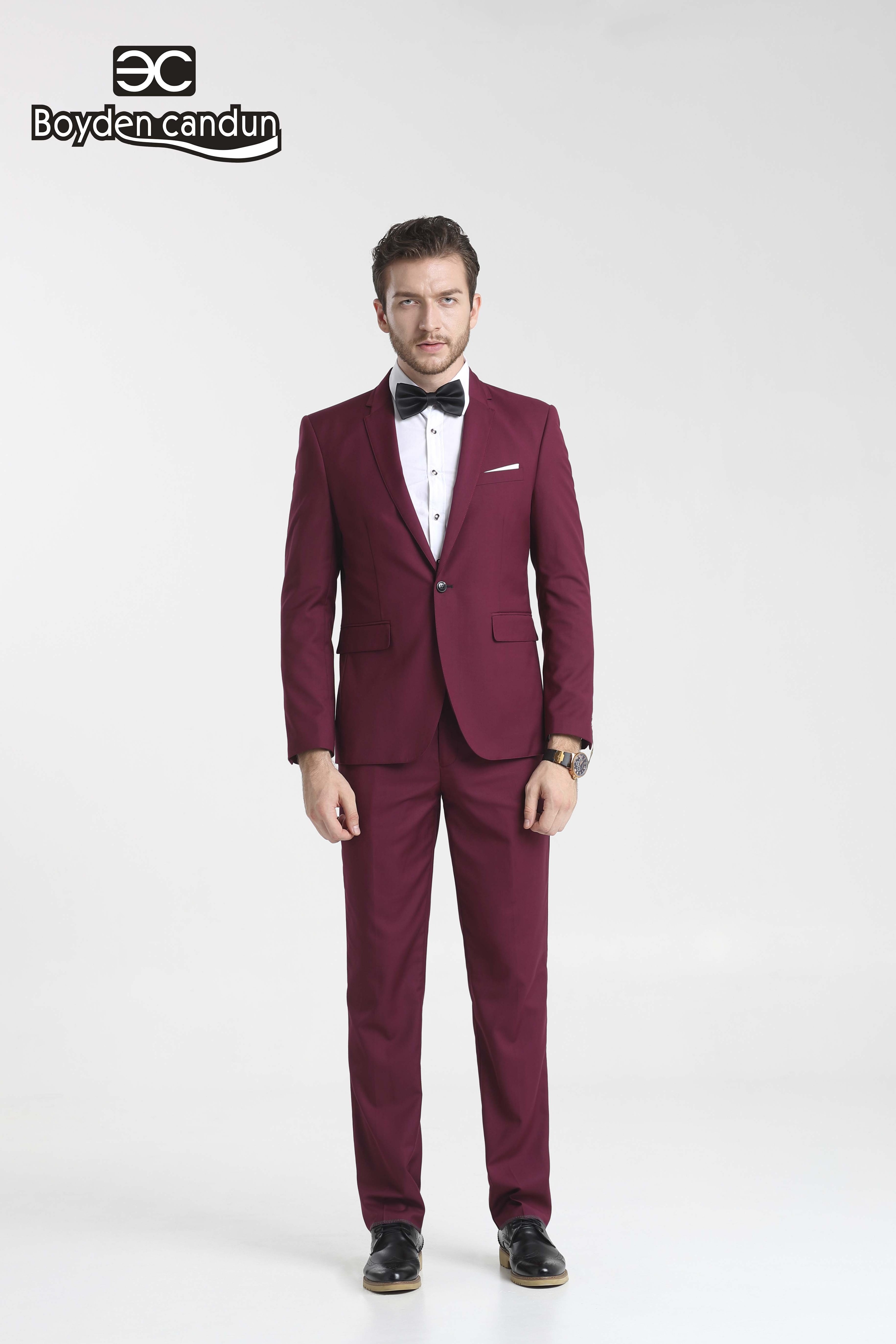 Custom-made Fabrics Magnificent Gorgeous Business Gathering Multi-purpose Slim suit Suit Men's Top