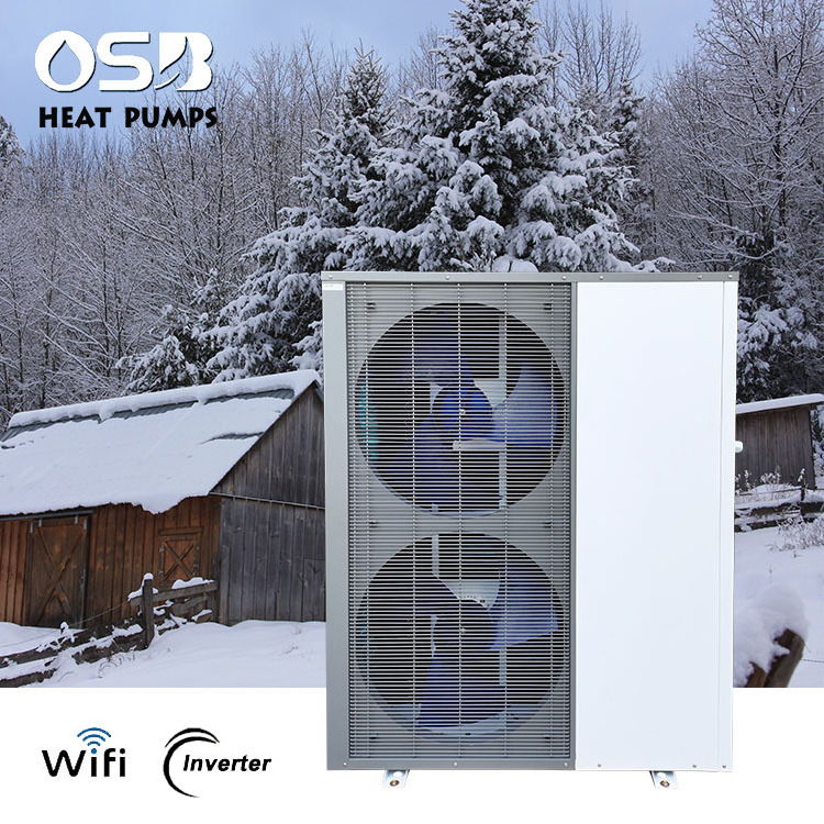 R32 R290 full dc inverter heat pump monoblock pompa ciepla air source heat pump for home heating and cooling