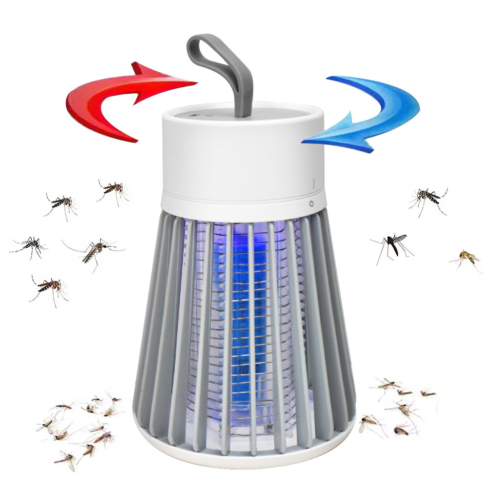 Bug Zapper Rechargeable Mosquito and Fly Killer USB Portable Cordless Electric Mosquito Lamp Insect Killer