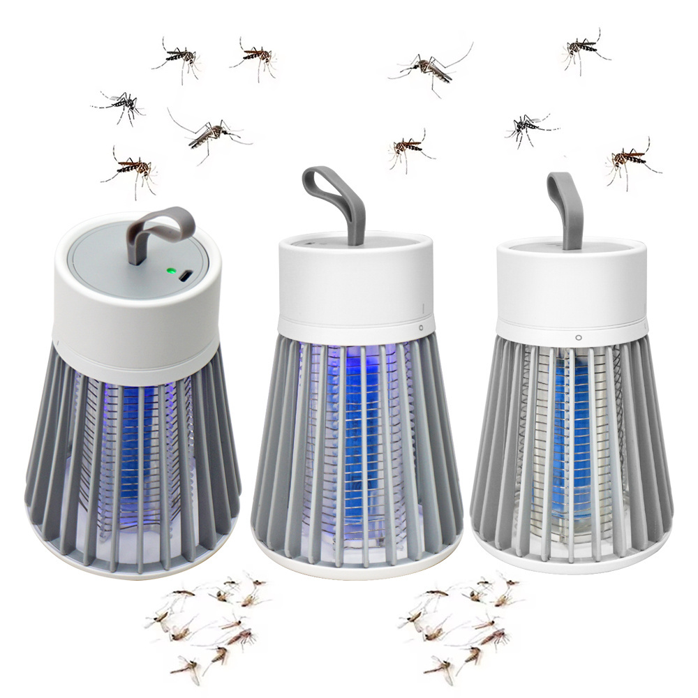 Electric Mosquito Zapper Portable Camp Mosquito Killer Rechargeable Indoor Bug Zapper Outdoor