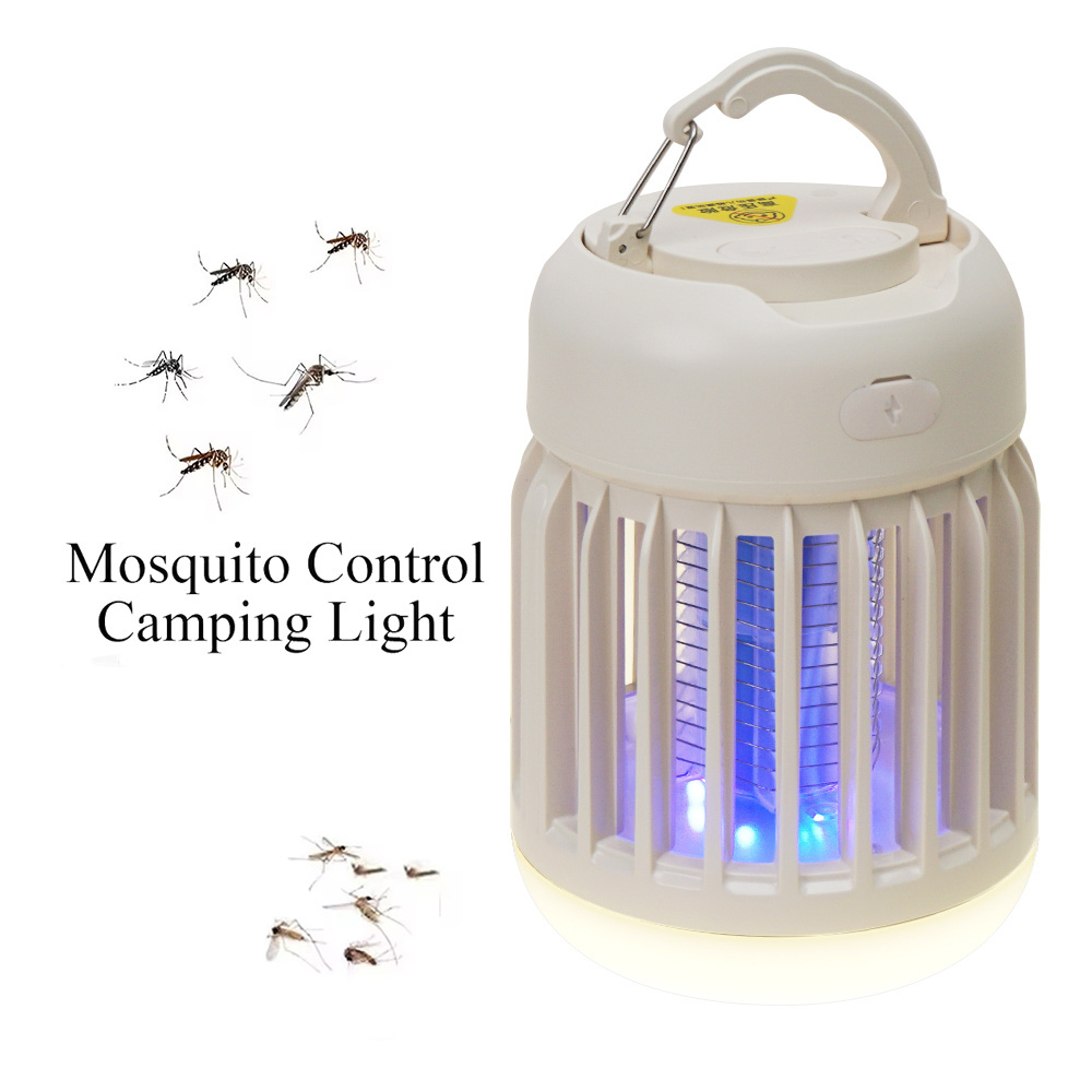 Bug Zapper Rechargeable Mosquito and Fly Killer,USB LED Light Trap Portable Cordless Electric Mosquito Zappers Killer Lamp