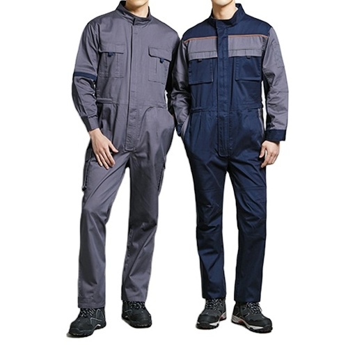 Construction Full Body Safety Pure Polyester Working Jumpsuit Suit Construction Overalls for Men Workwear