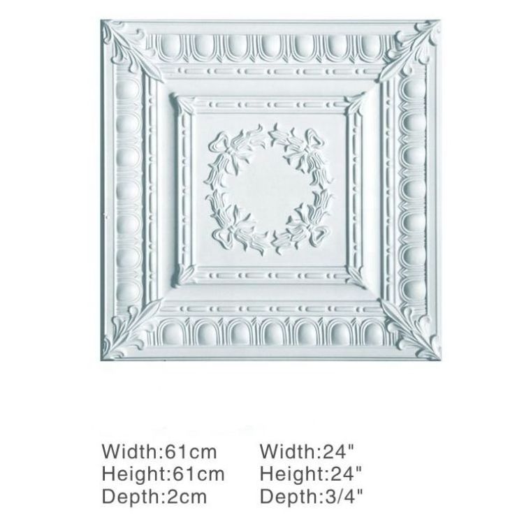 Pu Ceiling Medallions Acoustic Ceiling Tiles