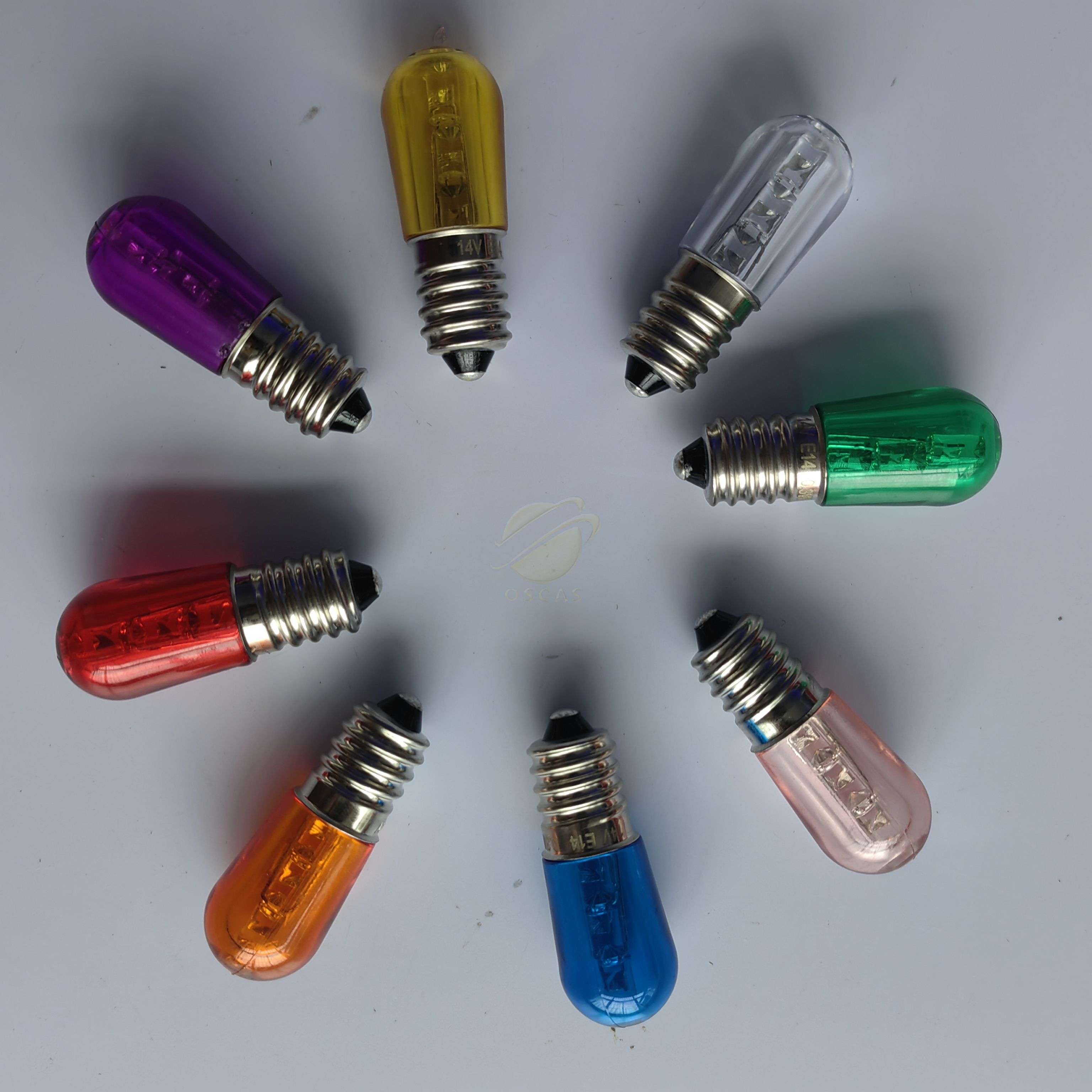 lighting Red Yellow Blue Green Pink Color bulb 5w 7w 9w watt g45 e14 b22 e27 colorful led Bulb