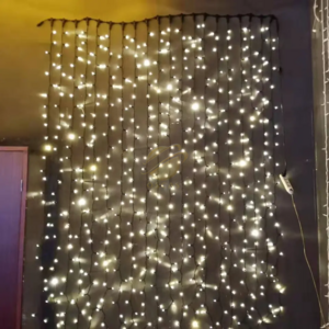 Led twinkling stars led curtain lights /Flexible fabric lighting decoration for wedding christmas party event