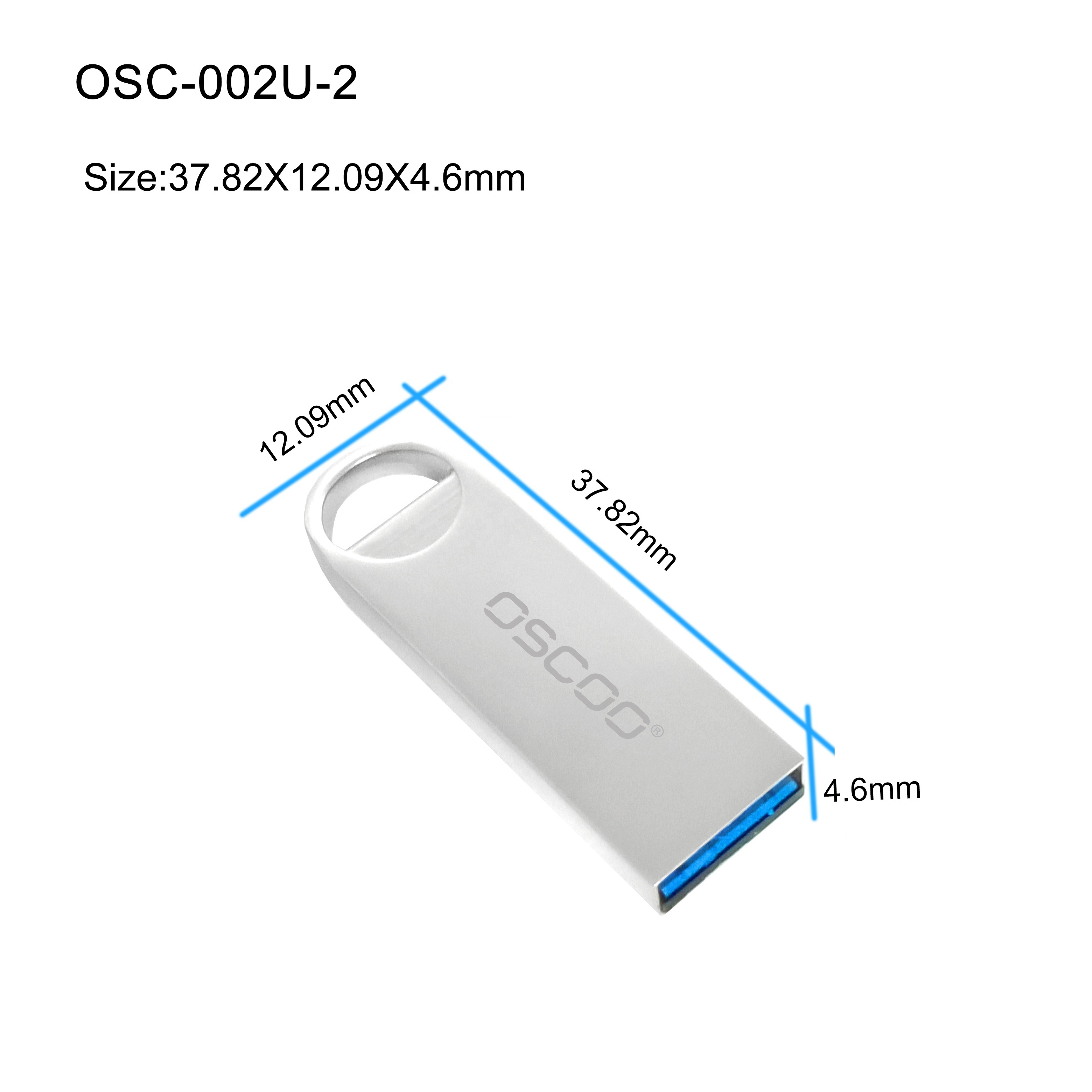 OSCOO USB Flash Drive 64 Gb Thumbdrive Flash Memory Stick 128 Gb Waterproof Pen Drive 16GB Usb Disk on Key 8GB Pendrive 32gb