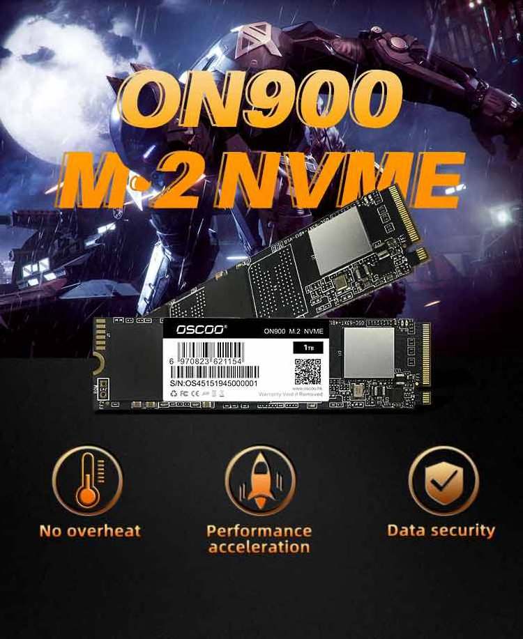 Factory Wholesale M.2 PCIe3.0 x4 SSD Hard Drives 1TB 2TB Speed Up to 3500MB/s New Trend Disque Dur Solid 512GB 256GB 128GB Disc