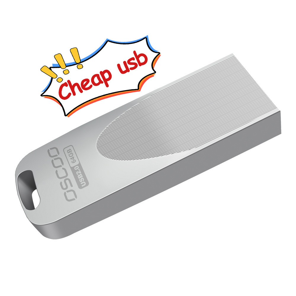 OSCOO Usb Stick USB Custom laser engraving logo 1GB 2GB 4GB 8GB 16GB 32gb 64GB usb flash drive u stick