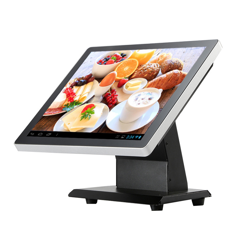 15 inch touch screen android pos , android pos terminal with printer