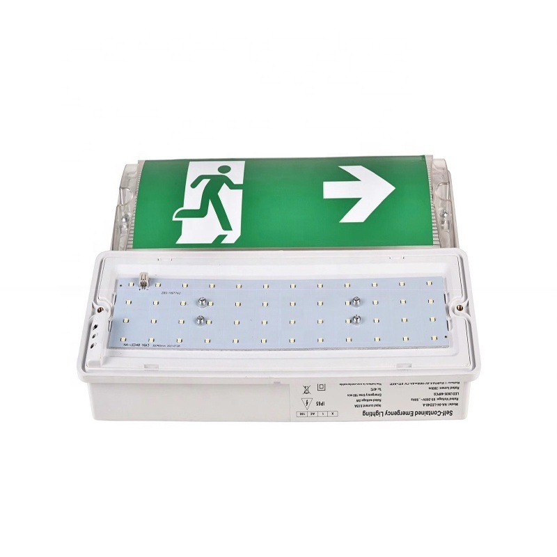 Popular Ip65 Rechargeable Led Bulkhead 3h Battery Backup Led Emergency Lights