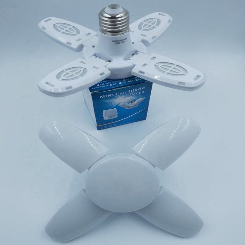 36w-45w 54w-60w Home Energy Saving High Brightness Ceiling Lamp Blade Adjustable Angle E27 Fan Led Blade Light Bulb