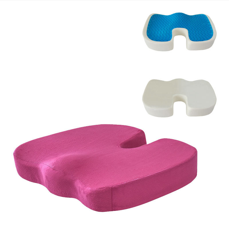 Office U-shaped cushion Memory cotton cushion Slow rebound cold pad Comfort gel car summer cushion