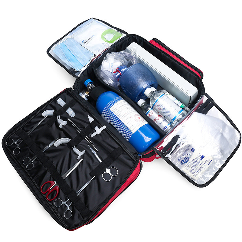 Empty Large First Aid Kits Portable Outdoor Survival Disaster Earthquake Emergency Bags Big Capacity Home/Car Medical Package