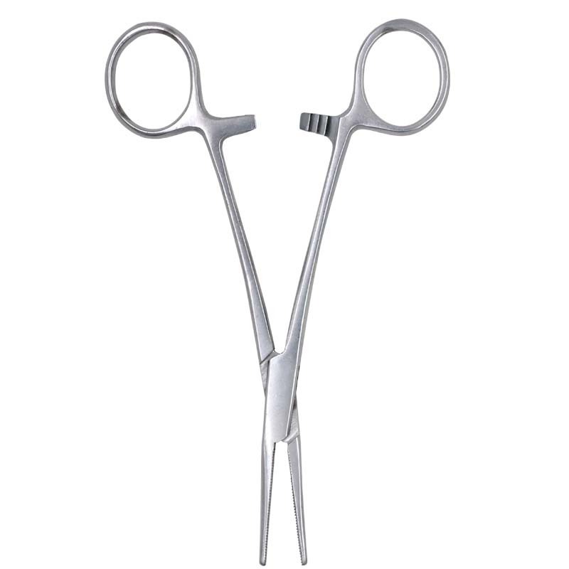 Stainless Steel 14/16/18cm Medical Dental Surgical Needle Holder Hemostatic Forceps Clamp Straight/Elbow Surgical Tool