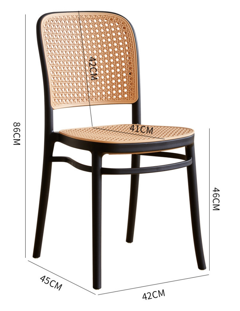 Rattan Sun Chair Bistro collects rattan Acapulco chairs